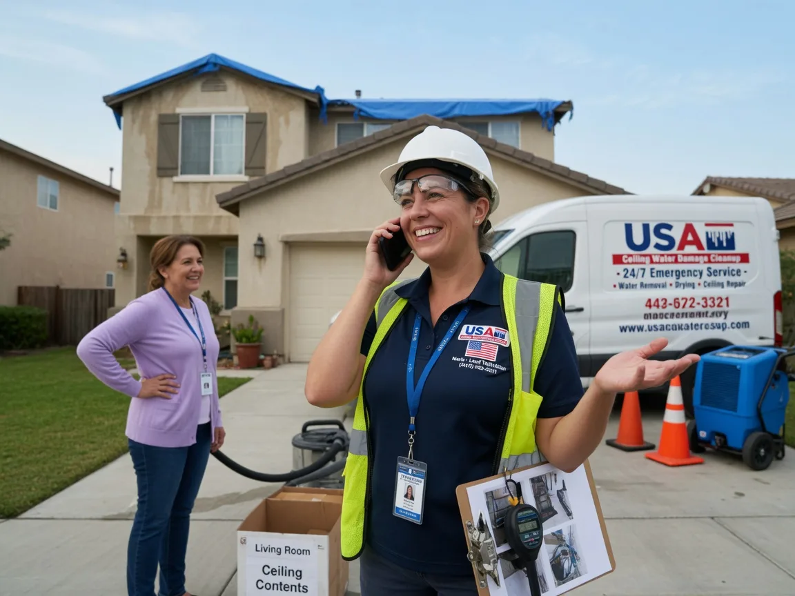 Ceiling Water Damage Restoration National City, CA FAQs